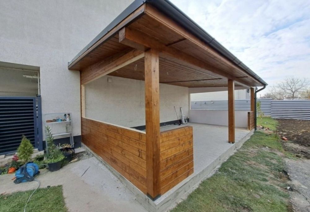 Foisore terase căsuțe magazi pergole etc