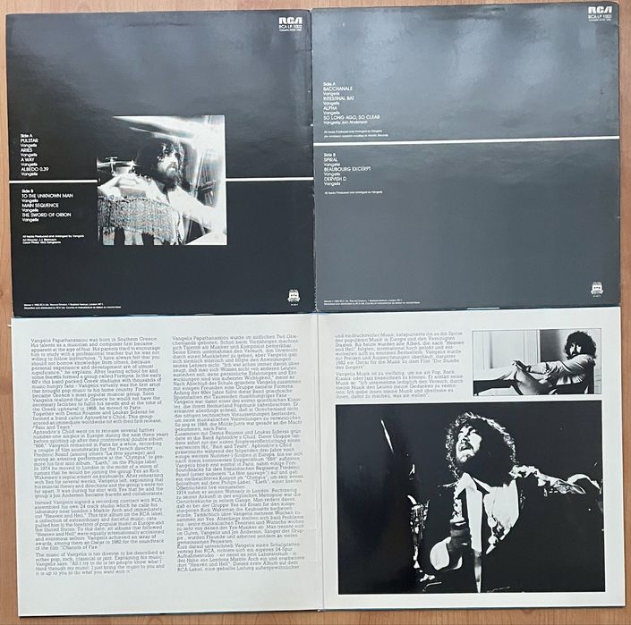 Discuri vinil -Vangelis