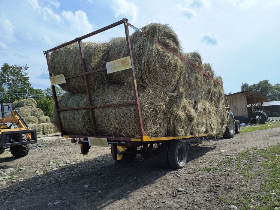 Trailer de baloti remorca de baloti