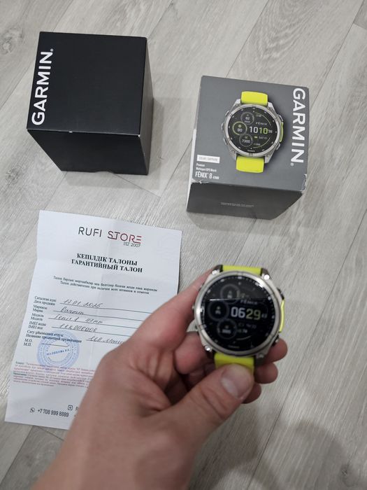Garmin fenix 8 47mm sapphire solar
