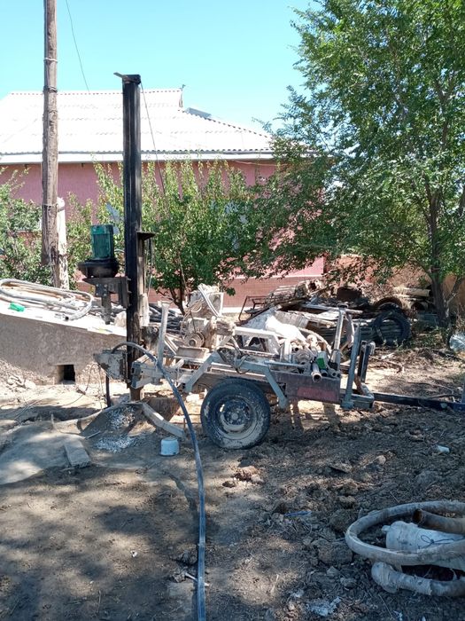 Буровая установка на колесах