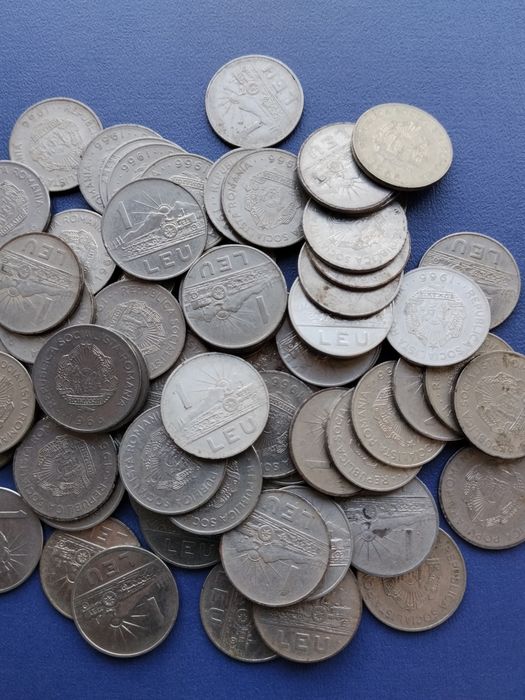 Vând monede 5 bani,15 bani, 25 bani, 1 lei și 3 lei din 1966