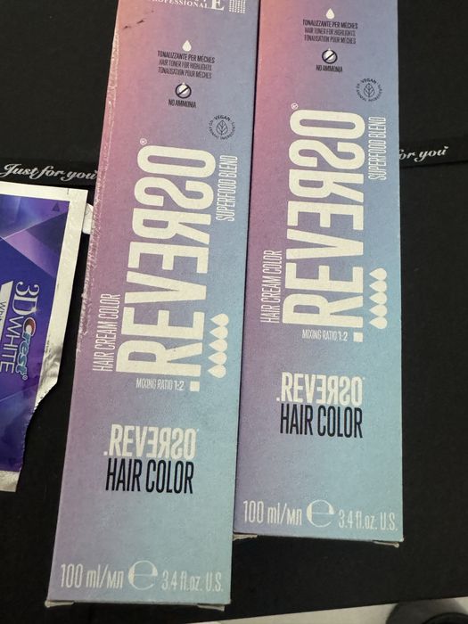 Selective Professional Reverso Hair Cream Color Toner 100 ml - Ash
