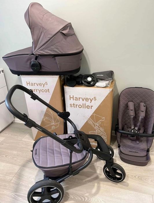 Easywalker Harvey 5 Premium - Granite Purple в отлично състояние