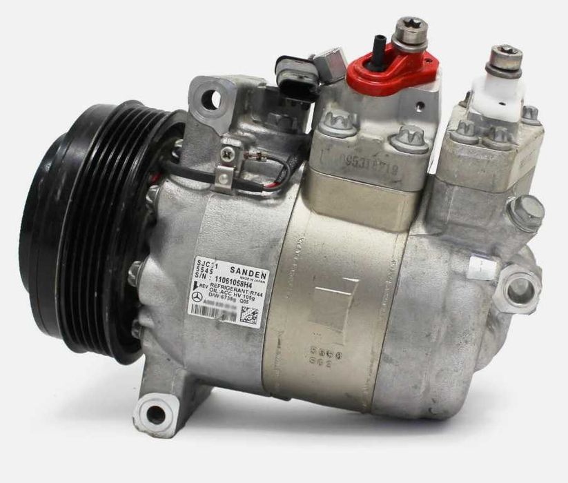 Компресор климатик Mercedes W213, W222 - Sanden. R744. (CO2). A0008309902