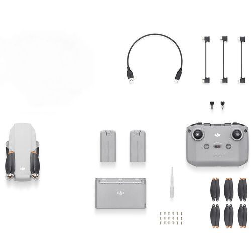 Квадракоптер, Дрон 4k DJI 2 mini fly more combo