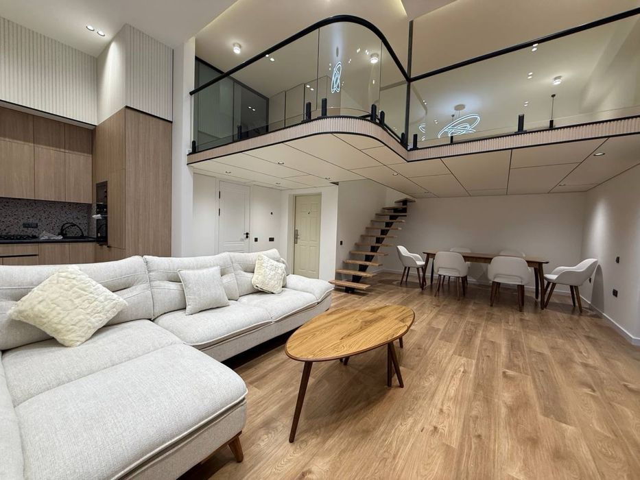 Аренда. Новая квартира. С терассой. Мирабадский район. Укомплектована