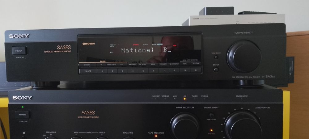 Amplificator Sony TA-FA 3 es și Tuner Sony ST-SA 3 es