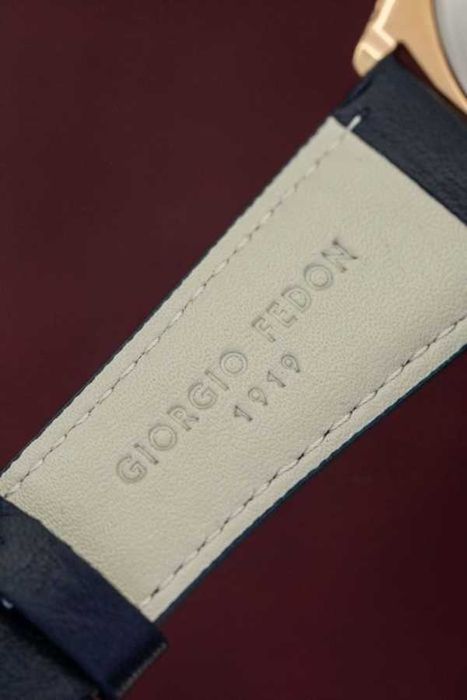Giorgio Fedon 1919 Legend Blue IP Rose Gold