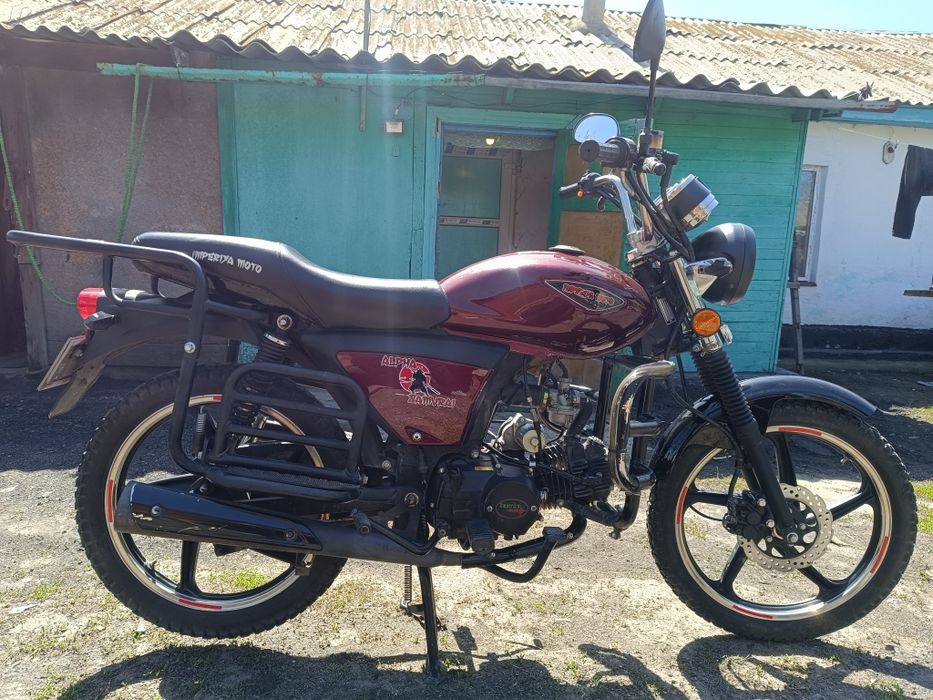 Альфа самурай 125кб переделка