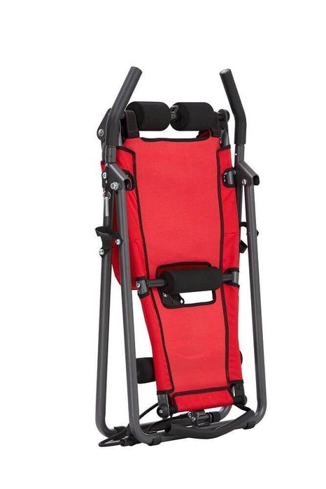 Banca de inversie 2 in 1 Backlounge, Negru/Rosu