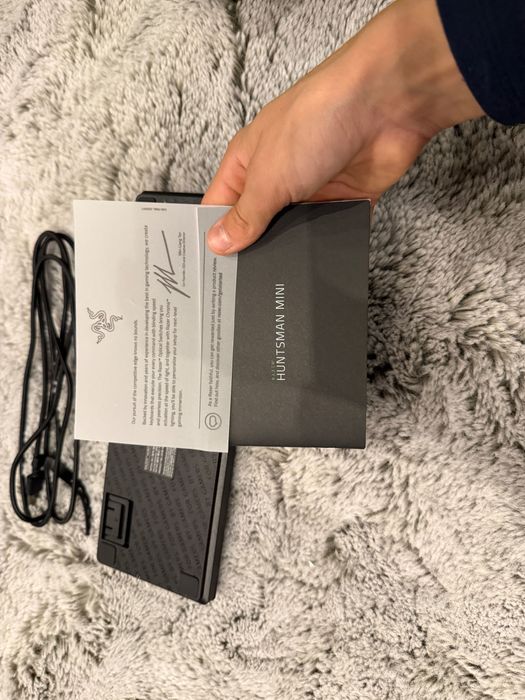 Клавиатура razer huntsman mini на 1 месец