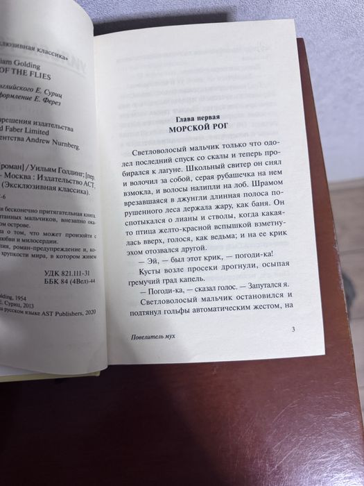 Книга Голдинг Повелитель мух