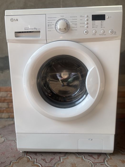 LG 6 кг. Инверторный мотор!