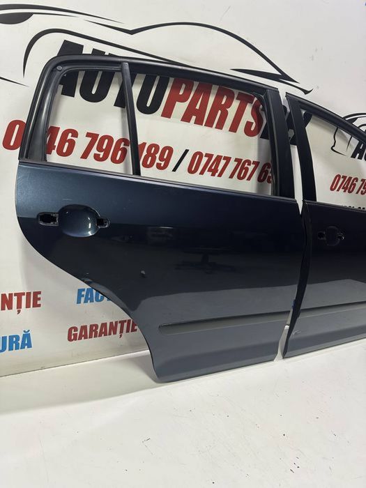 Portiera usa stanga dreapta fata spate Golf 5 6 Plus Albastru LC5F