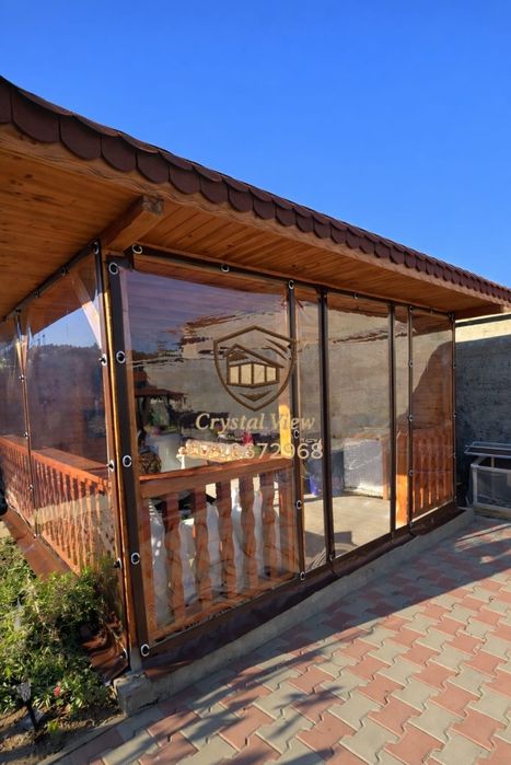 Folie PVC pentru terasă sau foișor