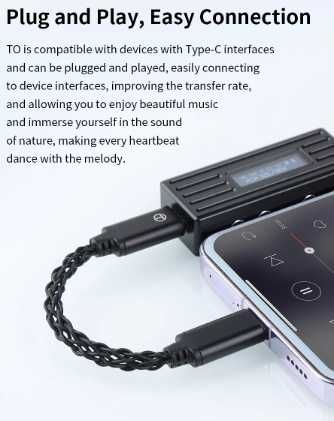 Новый в упаковке кабель для ЦАП Type C To Type C DAC 8 жил    KZ