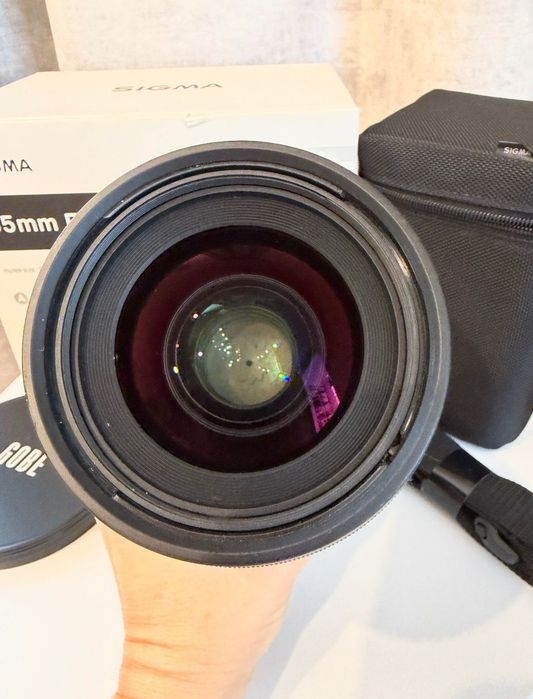 Sigma 35mm F1.2 DG DN Art Sony E + filtru Gobe 82mm