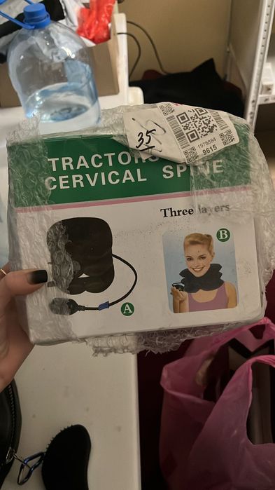 Подушка воротник массажор