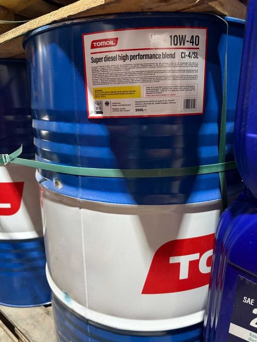 Моторное масло Tomoil 10W-40 CI-4/SL