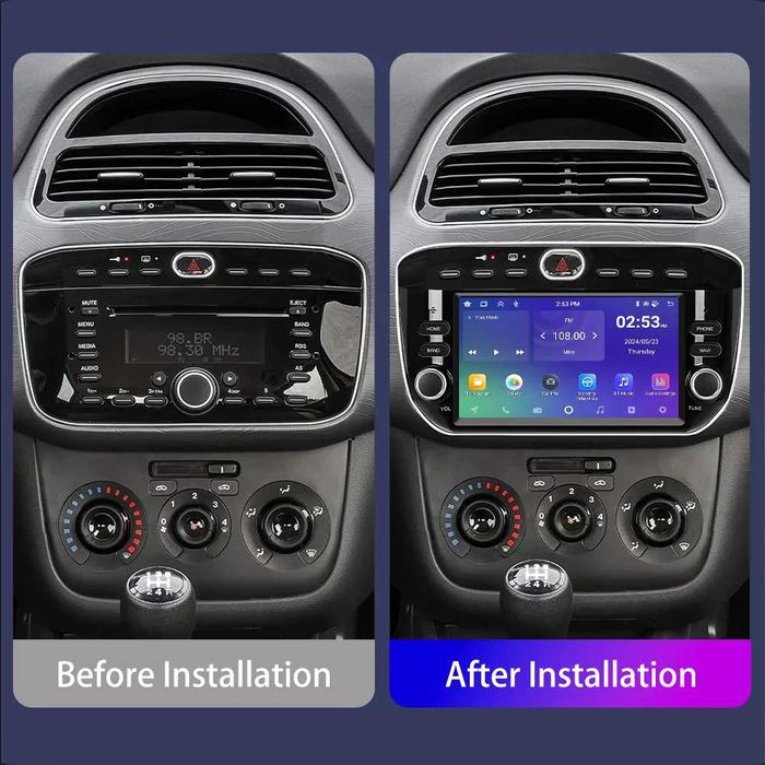7" Android Мултимедия за Fiat Linea / Punto / Punto Evo (2012–2016)