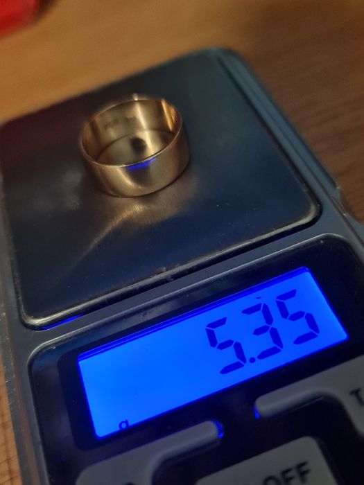 Золотая обручалка 583 пробы. Золотое советское кольцо