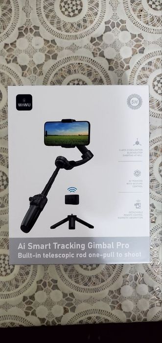 WiWU AI Smart Tracking Gimbal Pro (Wi-SE016)