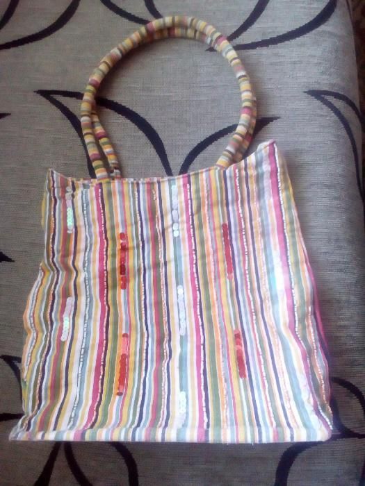 Плажни чанти от плат