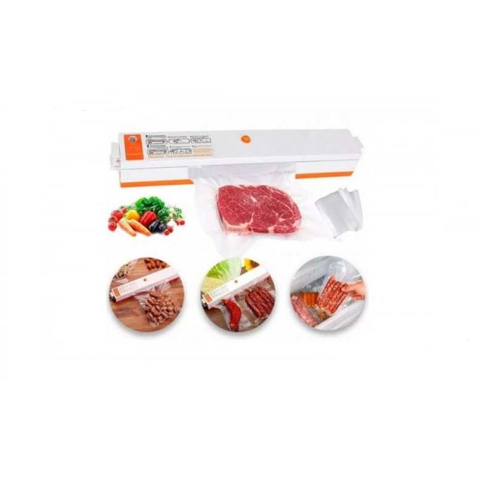 Машинка за вакумиране Mercado Trade, Запечатване, Бял