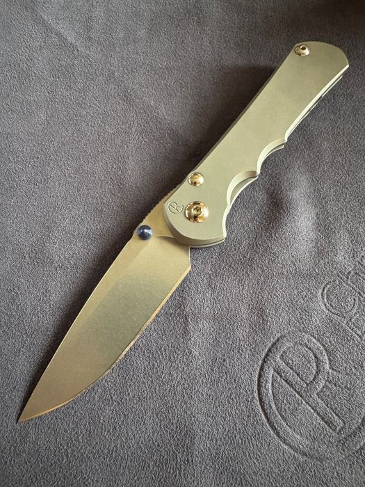 Сгаваем нож Chris Reeve