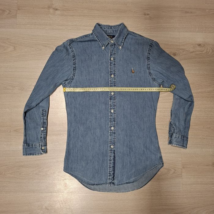 Мъжка дънкова риза Polo Ralph Lauren - Slim Fit, размер S