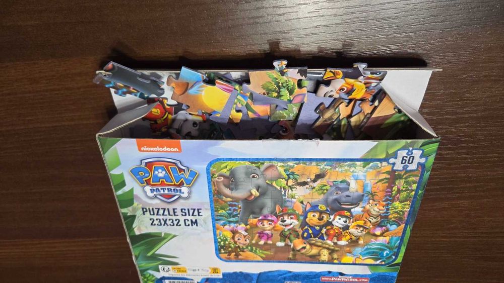 Пъзел с любимите герои от Пес патрул / Paw patrol