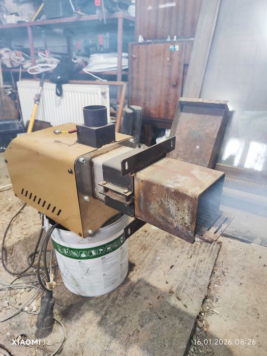 Пелетна горелка Golden Fire smb 50 и шнек към нея .