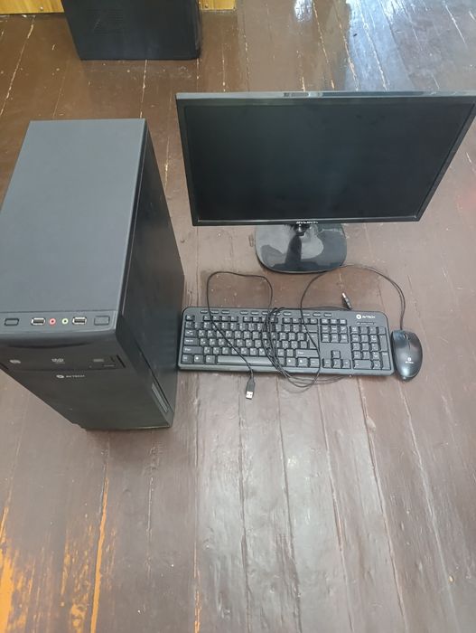 Компьютер проц  i3 9100f, ram 8 Gb ddr4, монитор, клавиатура