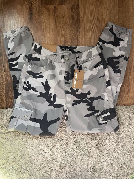 Сиви карго панталони на Casual