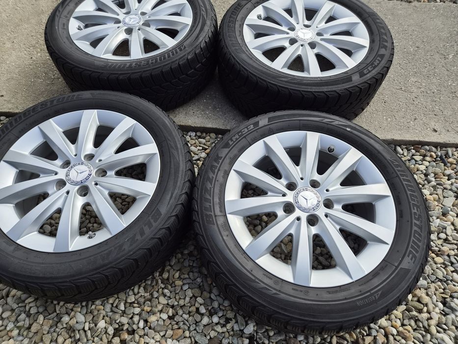 Roti/Jante Mercedes A B Class W246 W242 anvelope iarna 205 55 16