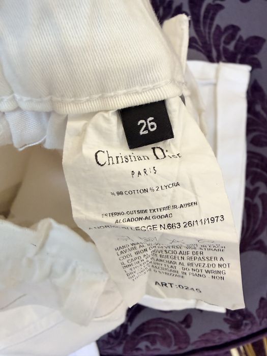Dior pantalon scurt autentic