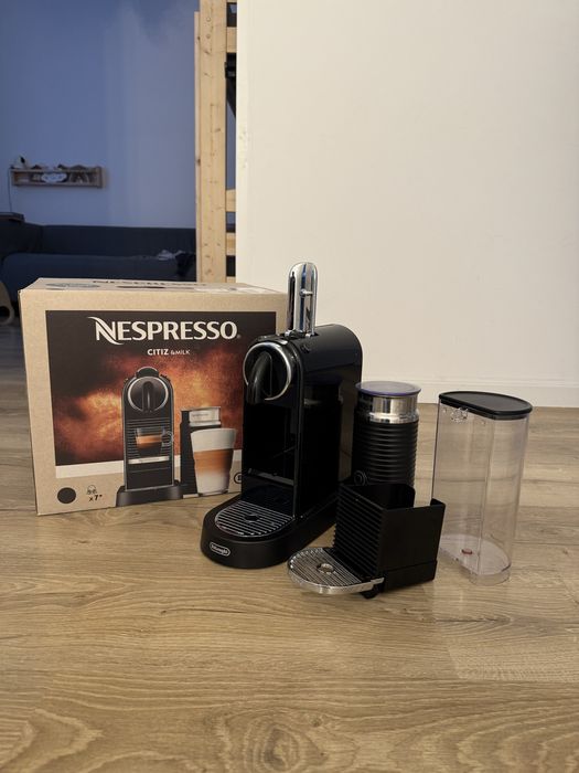 Espressor Nespresso CitiZ and Milk, De Longhi, Aeroncino