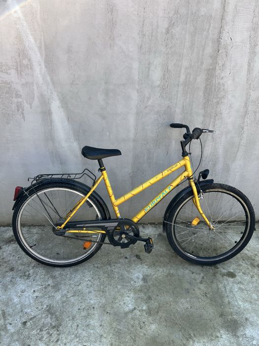 Bicicleta kurpfalz galbena