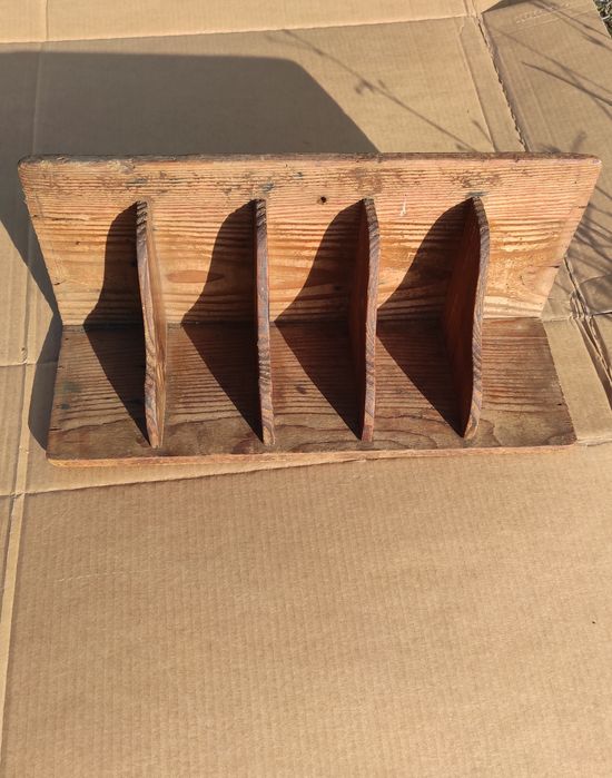 Старинен стенен рафт - ръчно изработен!