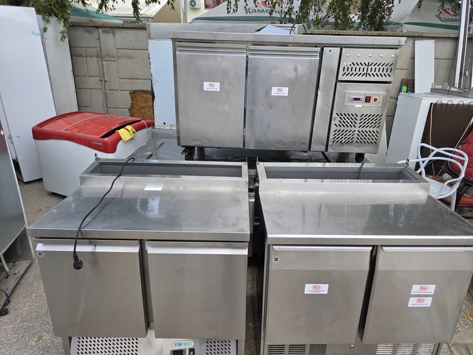 Хладилни маси с чекмеджета2000лв за брой,с 6 броя