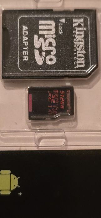 Kingston microSDXC 512GB A1/UHS-I/V30 SDCR/512GB