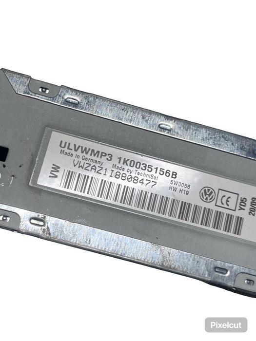 Radio Cd Volkswagen Golf Vi Variant Aj5 2009 - 2013 1K0035156B