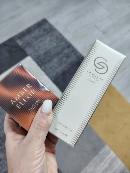 Setul preferat al doamnelor. 2 bucati parfum, giordani si amber