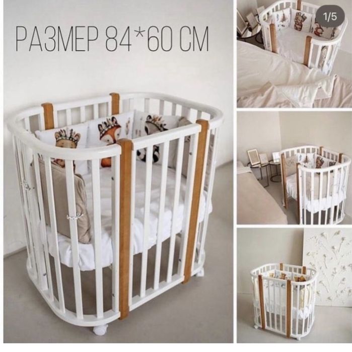 Кровать детская и два матраса