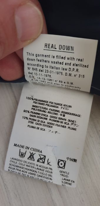 Dsquared2 SKI Down Vest Mens Size 48/S ОРИГИНАЛЕН МЪЖКИ Пухен Елек!