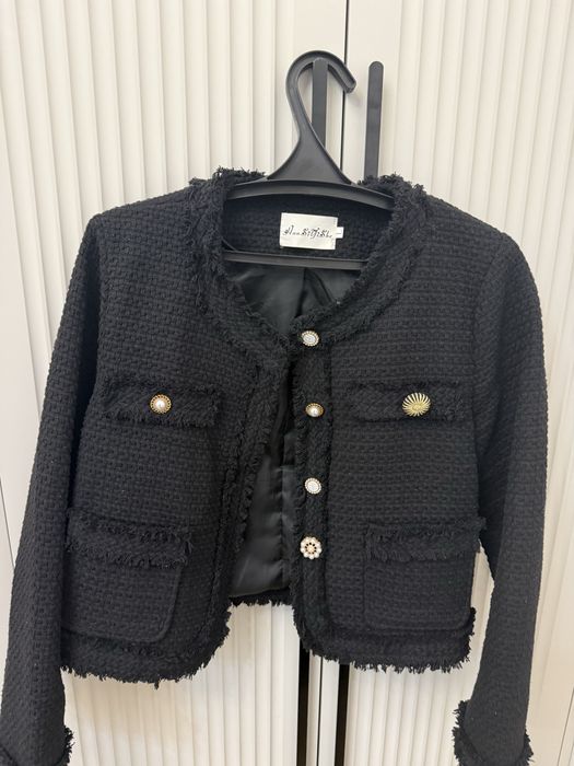 Твидовый пиджак новый