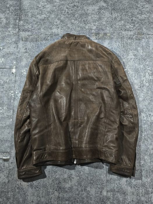 Geaca piele Peuterey