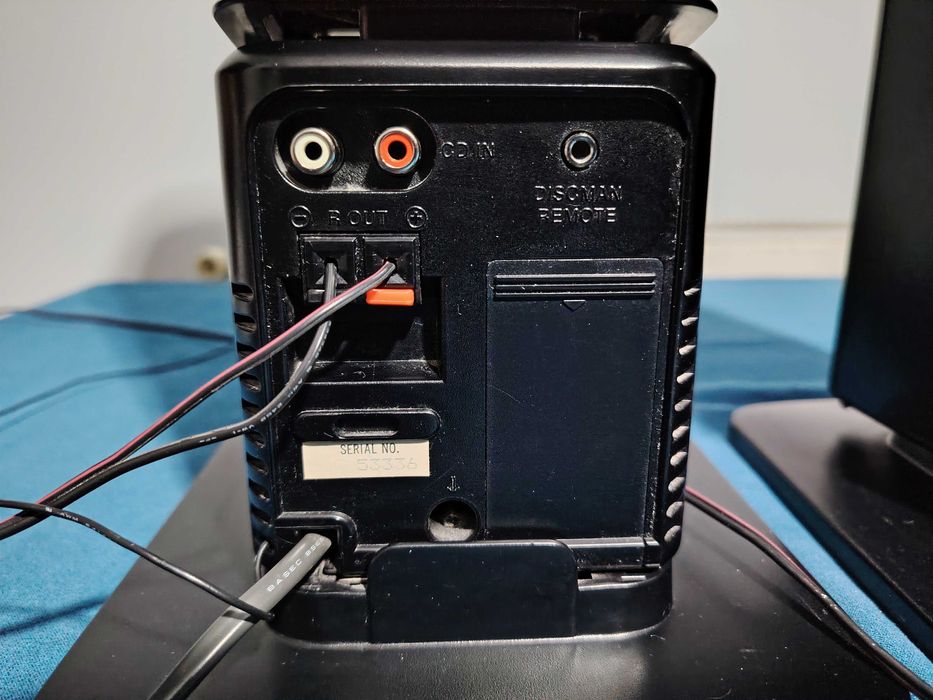 SONY ICF-IR7 Remote Control Clock Stereo System, Mega Bass.