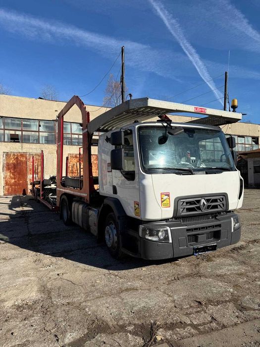 Transportor auto RENAULT PRG3C D WIDE + Remorca LOHR C2H99S EUROLOHR